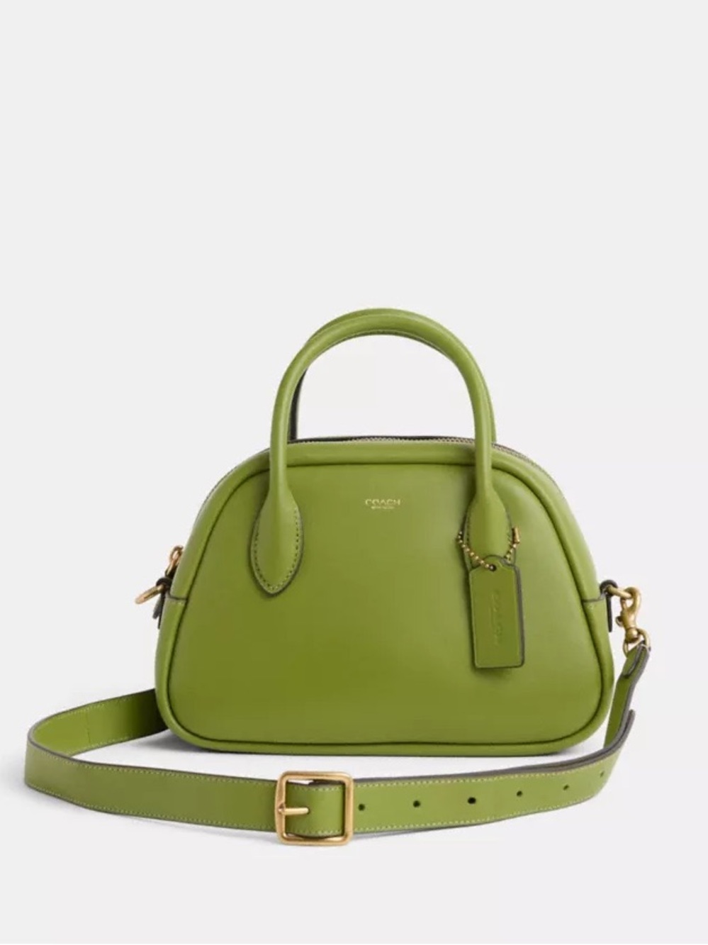 ISO (in search of) Coach Dark Lime Borough Bowler Bag (DO NOT BUY)